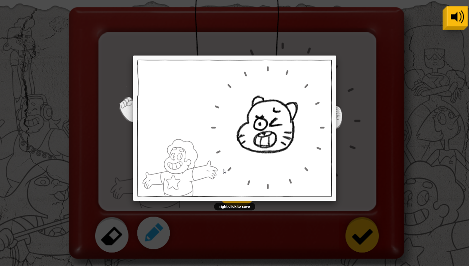 Steven Universe Storyboard Game Final Artwork Screenshot.