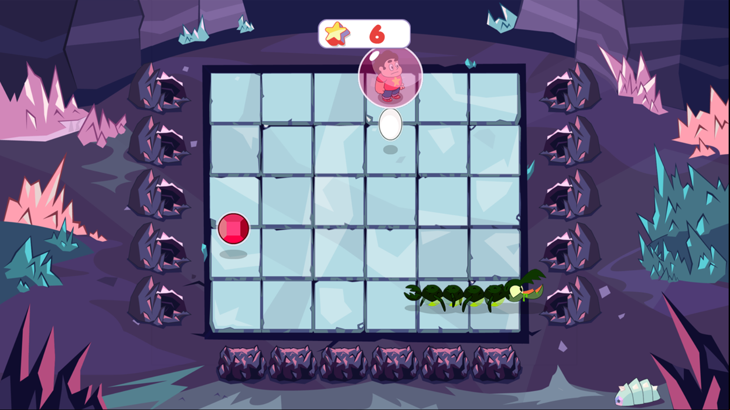 Steven Universe Watch Your Step Steven Game Play Screenshot.