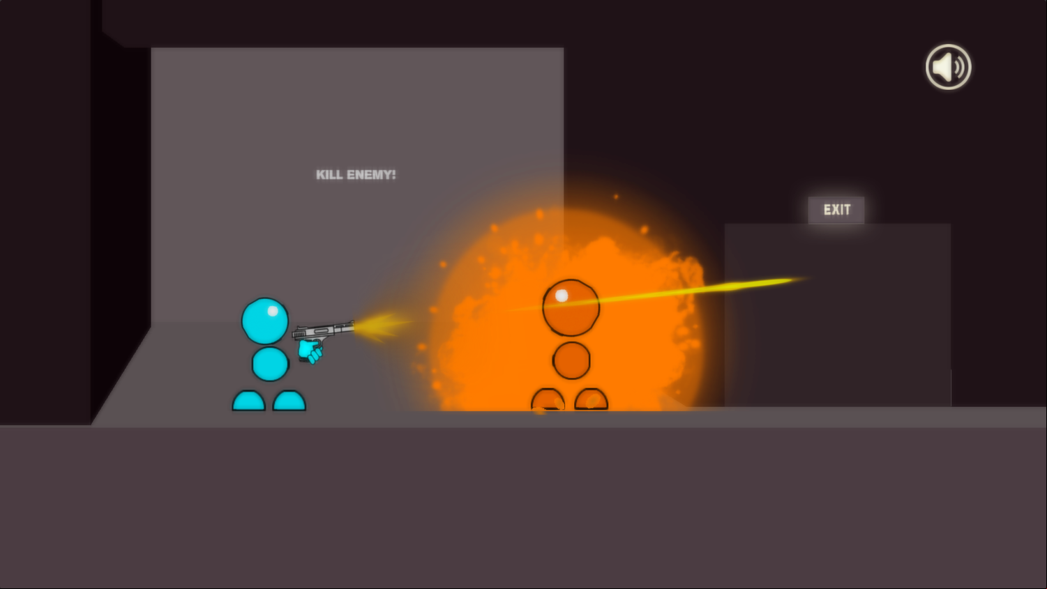 Stick Hit 3D Game Instructions Screenshot.