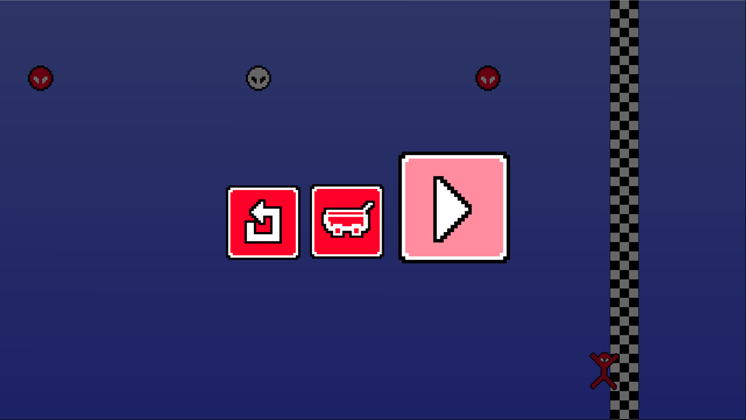 Stickman Rope Heroes Game Level Complete Screen Screenshot.