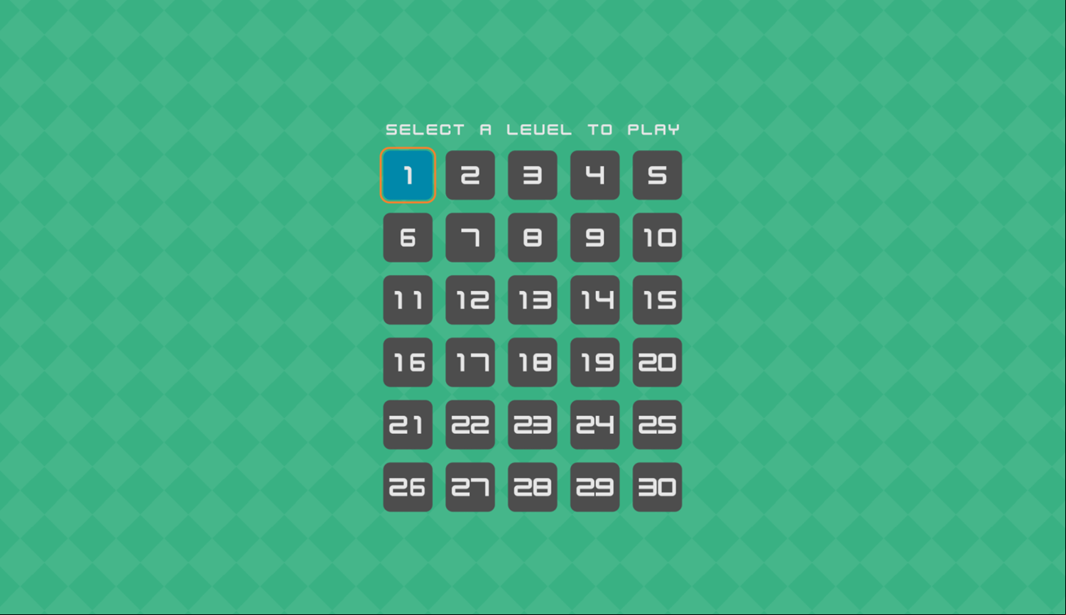 Stop Now Game Select Level Screenshot.