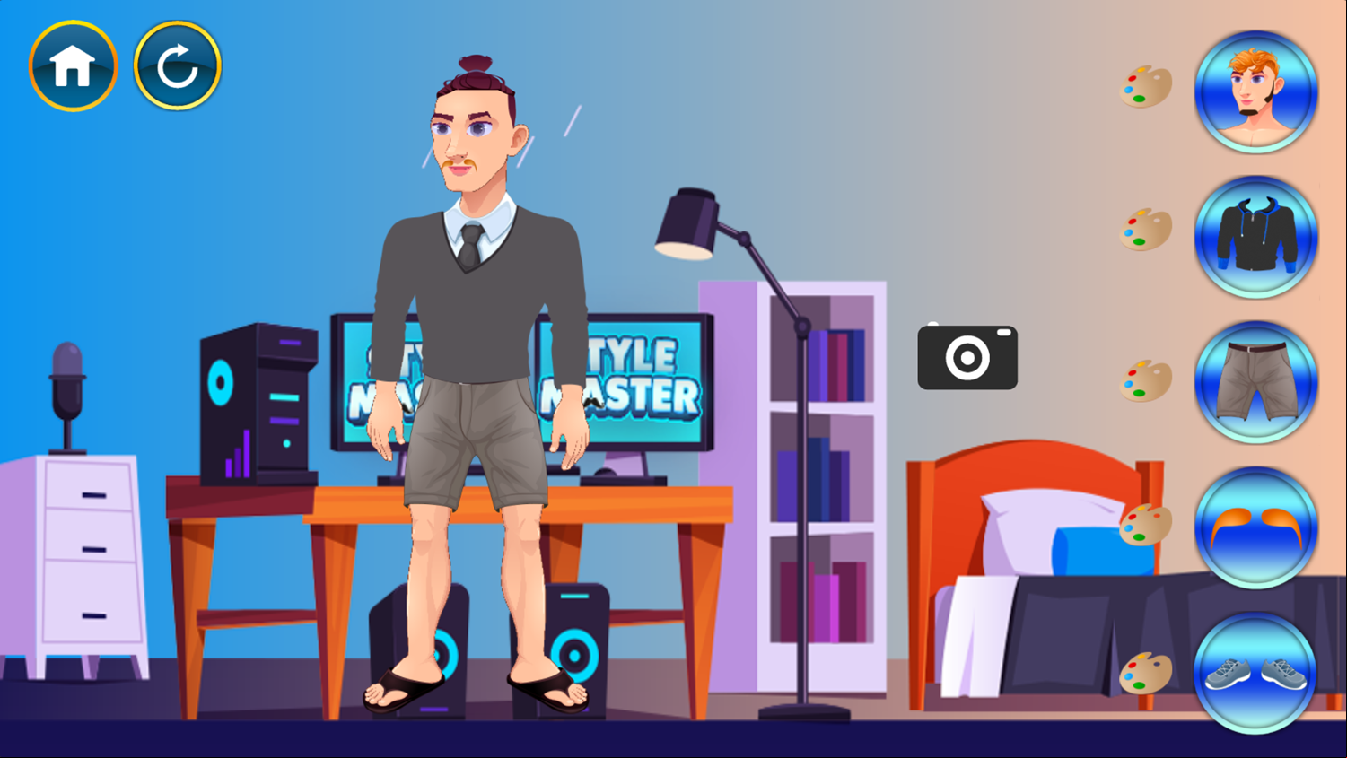 Style Master Game Start Screenshot.