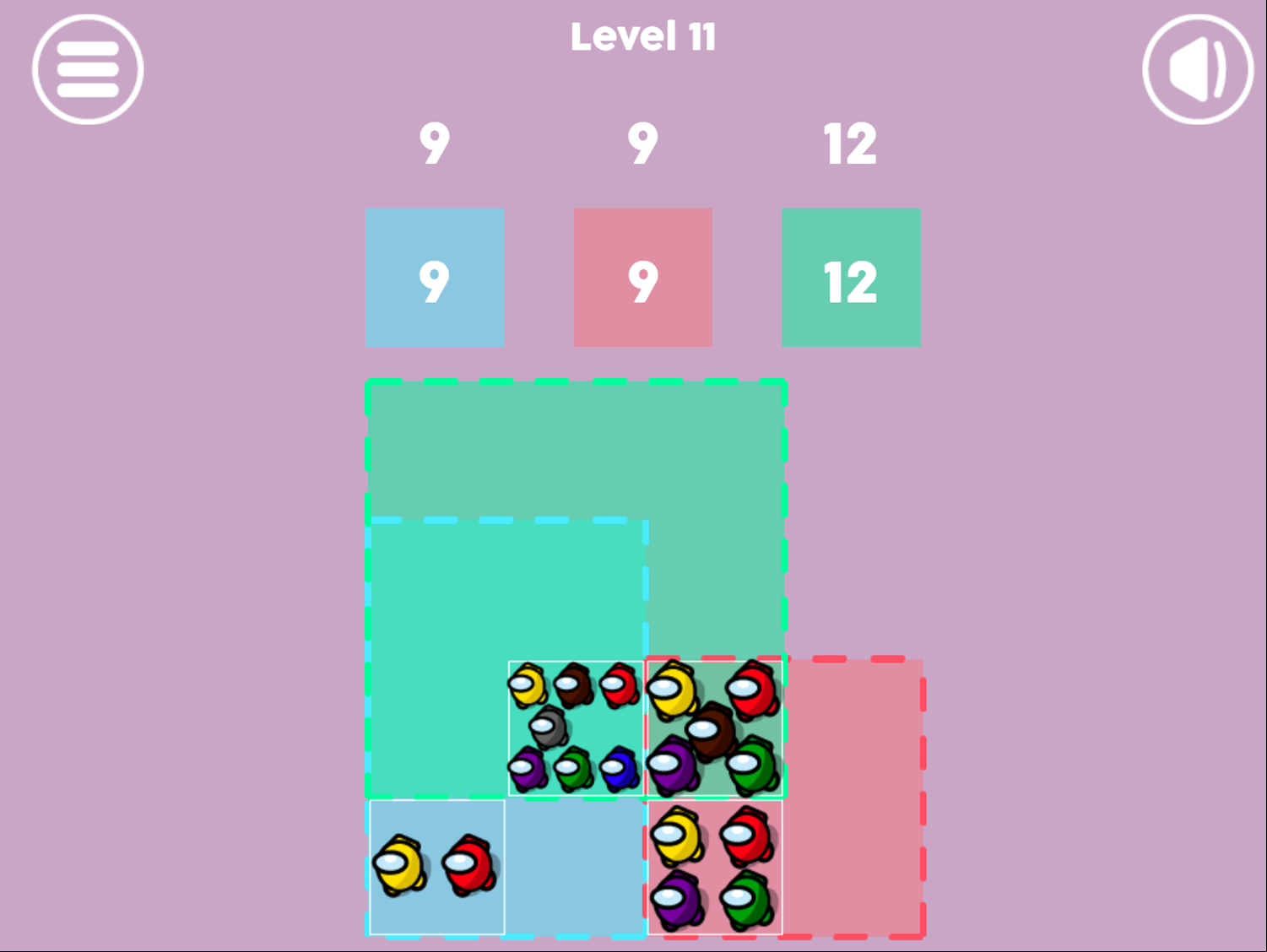 Sum Among Us Solution Screenshot.