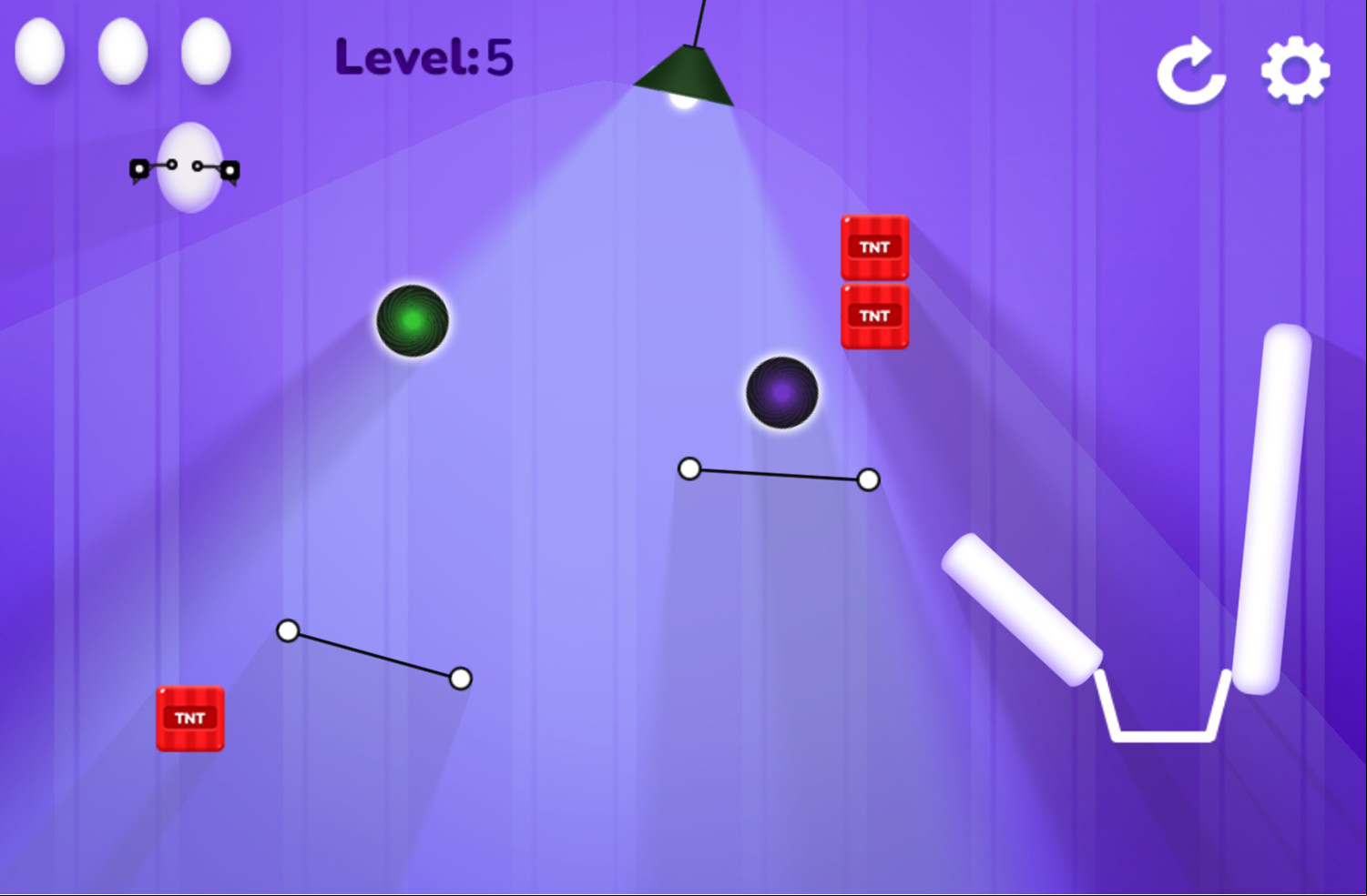 Super Bouncy Egg Game Next Level Screenshot.