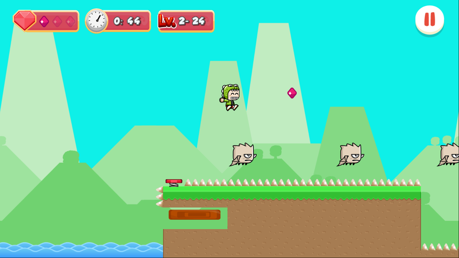 Super Kid Adventure Game Next Level Screenshot.
