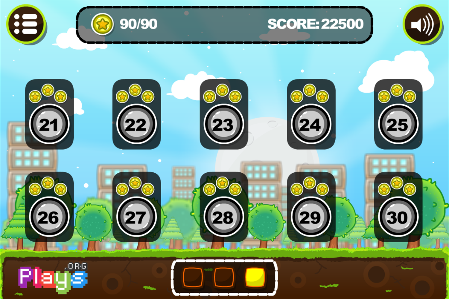 Super Soccer Star 2 Game Level Select Screen Screenshot.