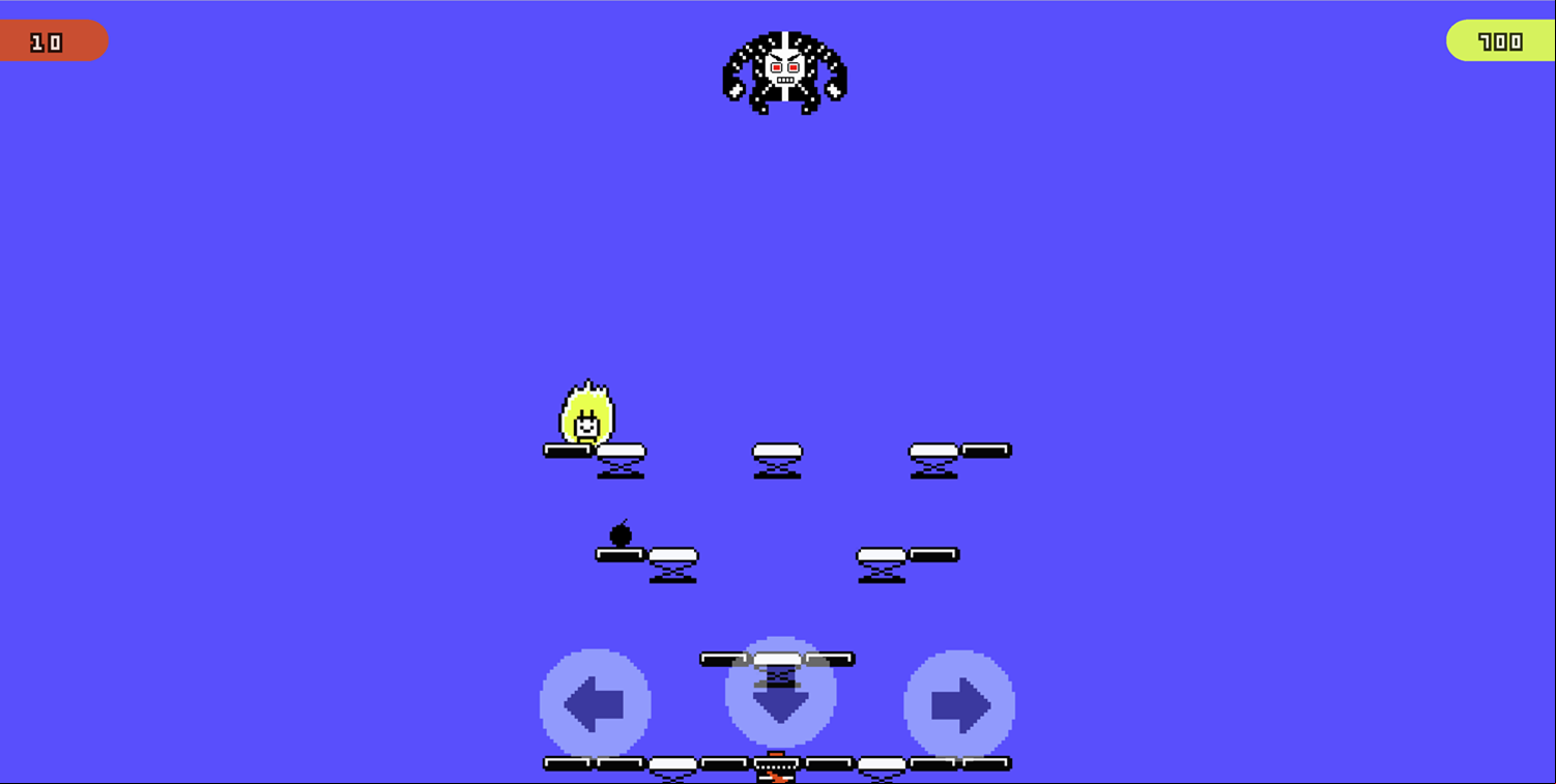 Tamachi Jump Game Defense Upgrade Screenshot.