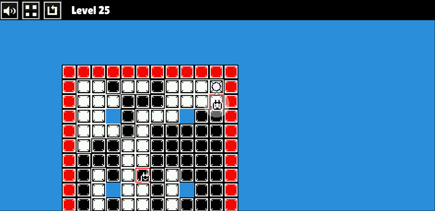 Tamachi Ying Yang Puzzle Game Final Level Complete Screenshot.