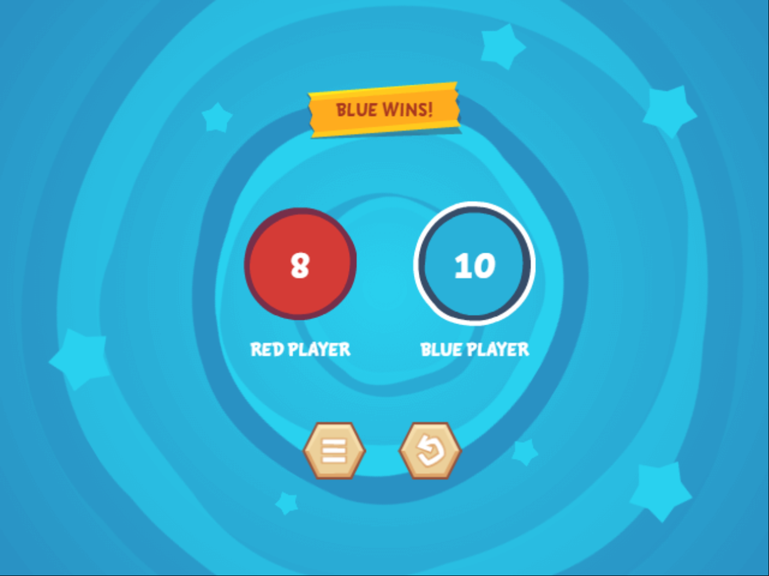 Tank Battle Game Win Screenshot.
