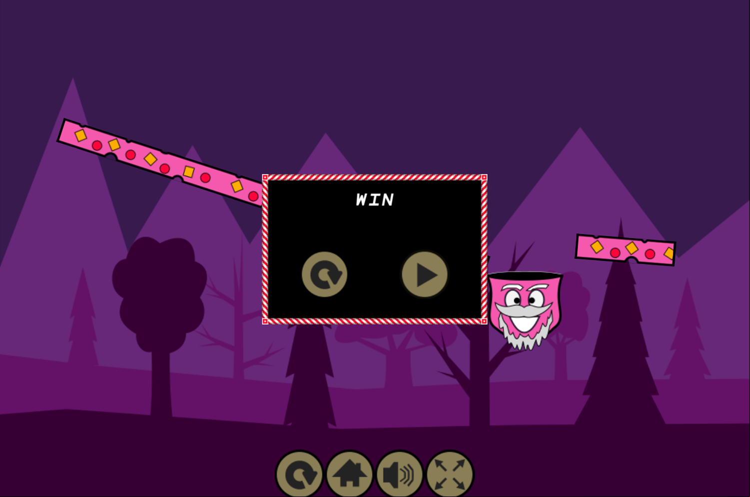 Tap and Clapp Game Level Complete Screenshot.