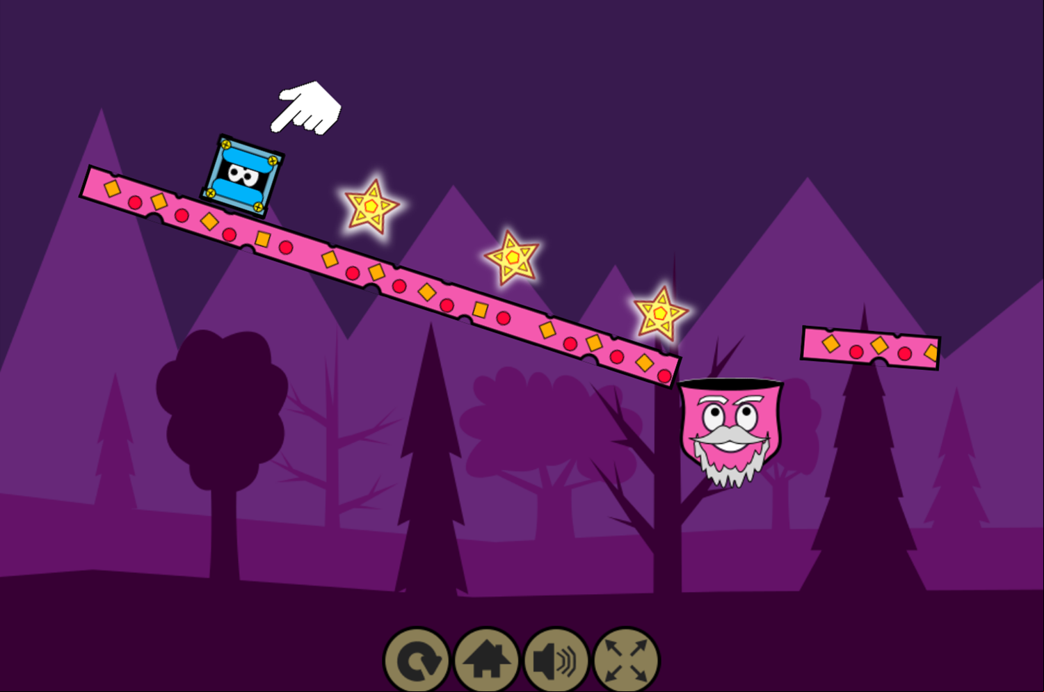 Tap and Clapp Game Level Start Screenshot.
