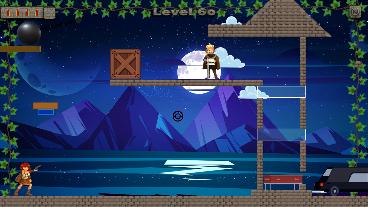 Target Triumph Game Final Level Screenshot.