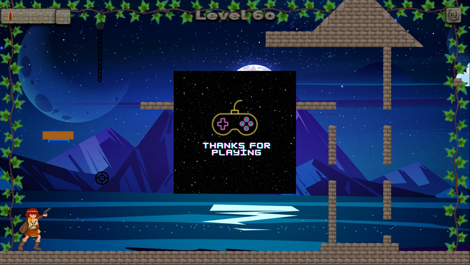 Target Triumph Game Beat Screen Screenshot.