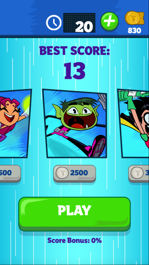 Teen Titans Beast Game  Screenshot.