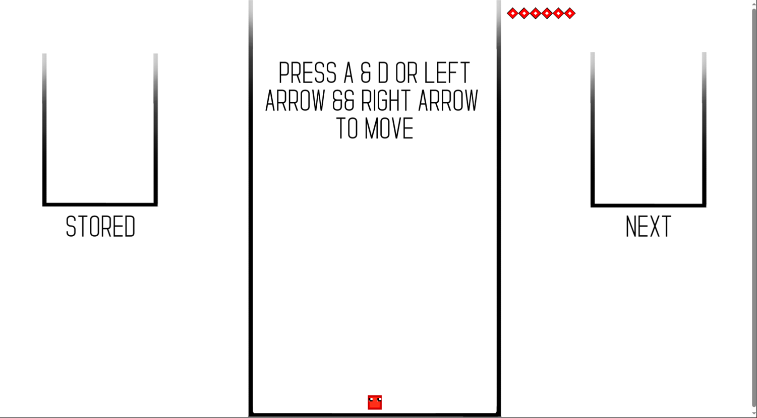 Tetrimino Game How To Move Screenshot.