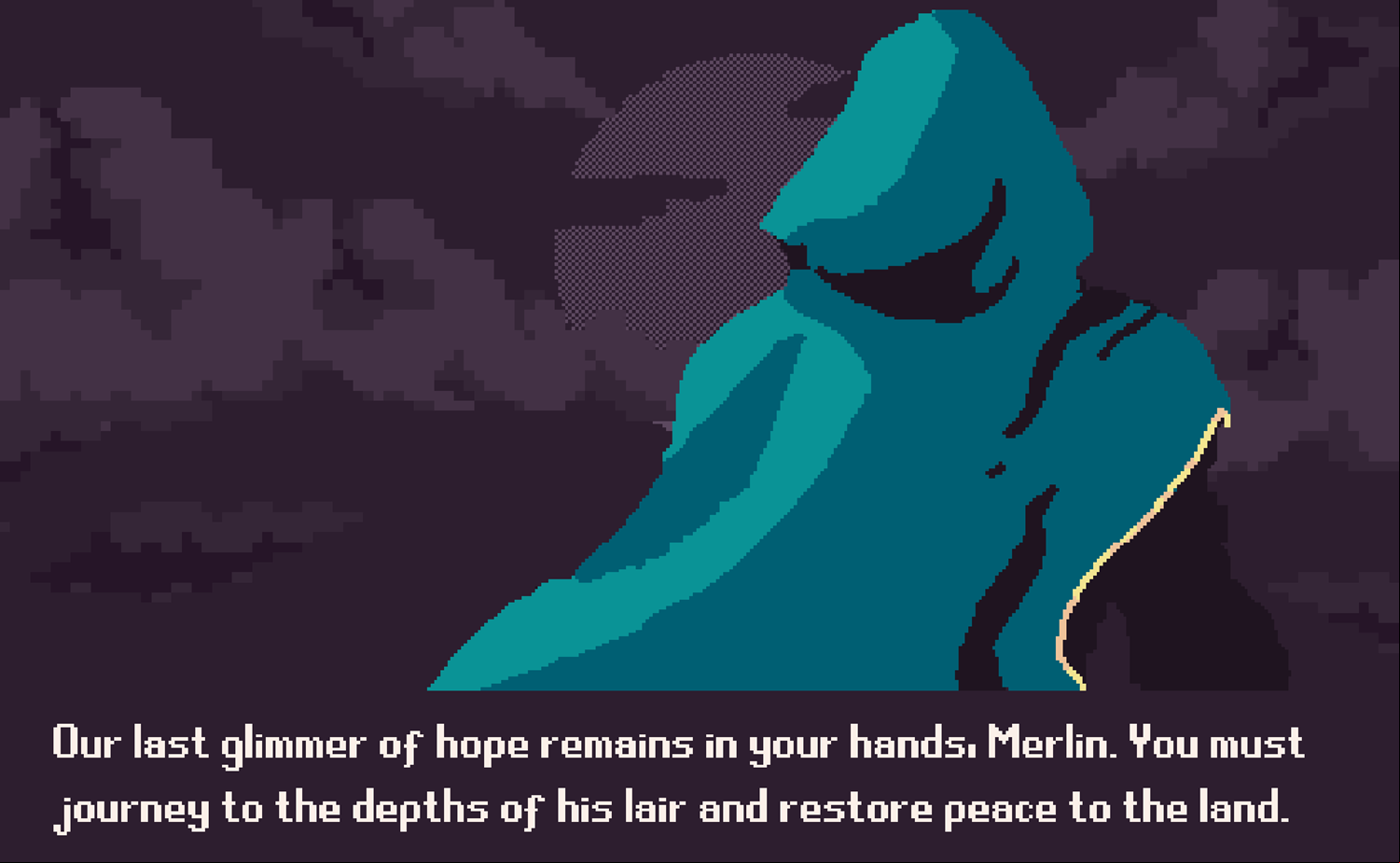 The Magician Game Intro Screenshot.