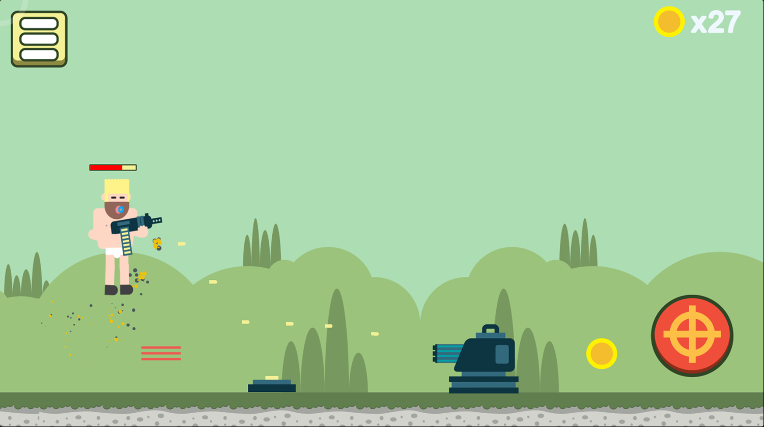 Thomas Runner Game Play Screenshot.