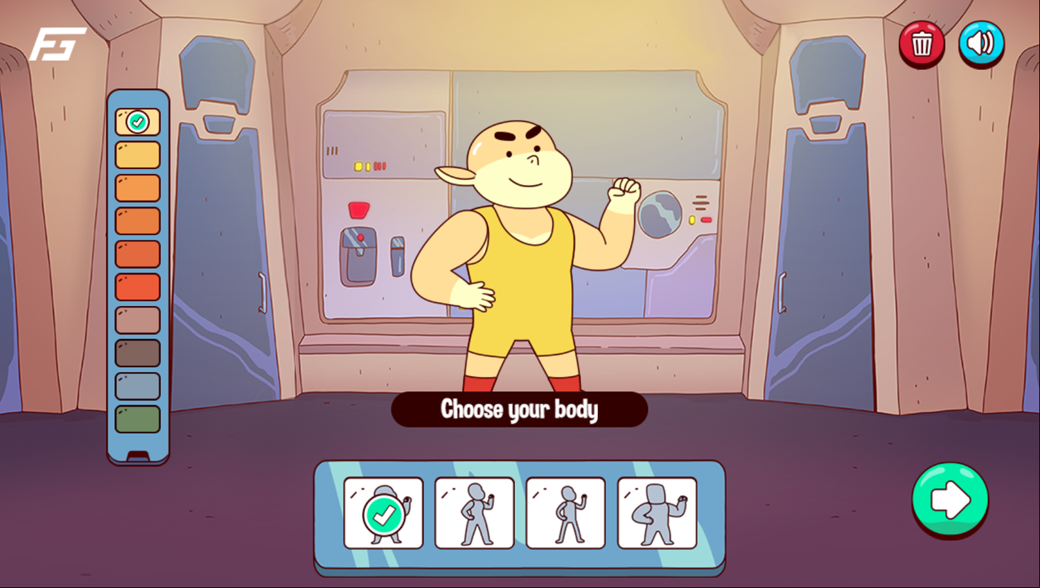 Thundercats Roar Character Creator Game Default Character Screenshot.