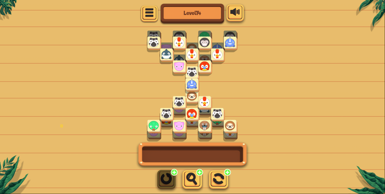 Tile Master Match Game Screenshot.