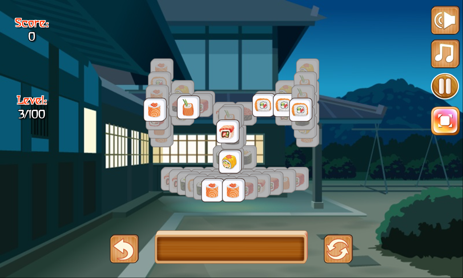 Tiles of Japan Game Next Level Screenshot.