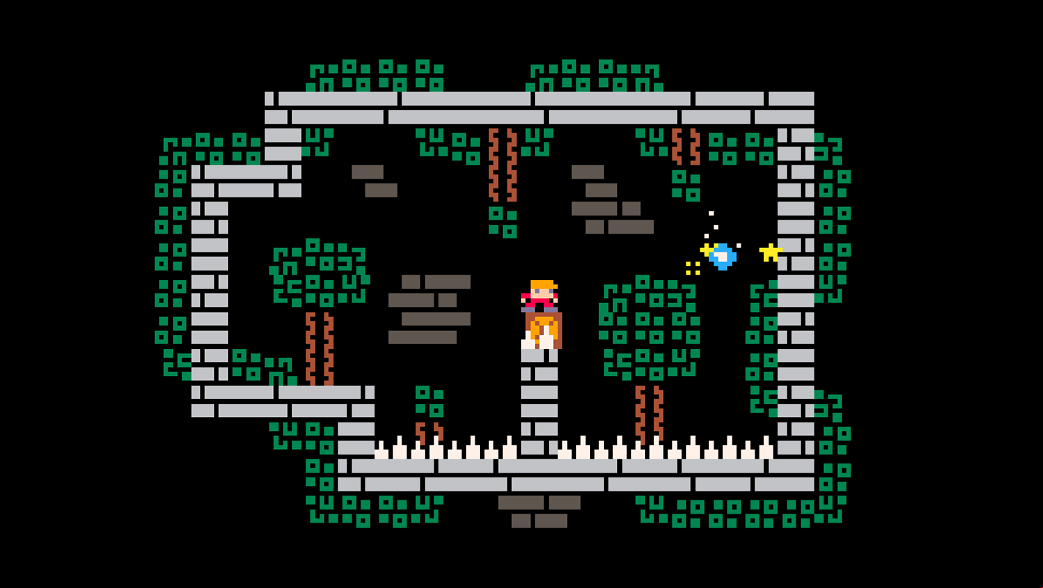 Tiny Crate Game Level Requiring a Perfect Throw Screenshot.