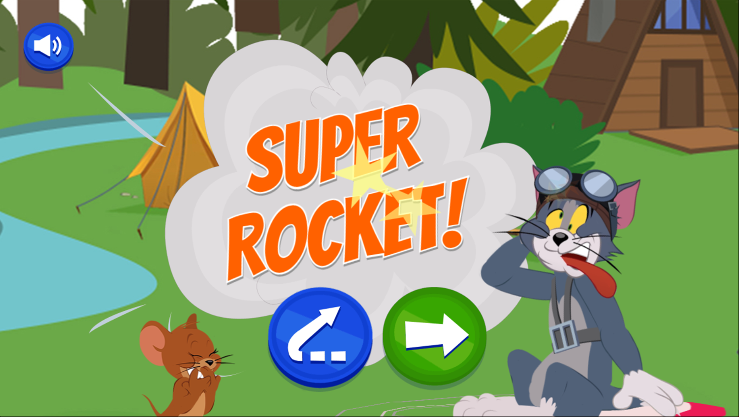 Tom & Jerry Blast Off Game Result Screenshot.