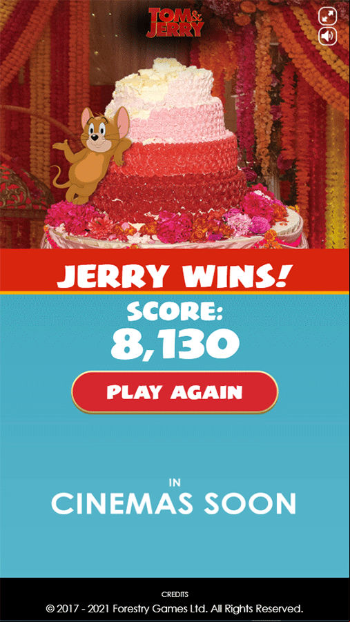 Tom and Jerry the Movie the Duel Result Screenshot.