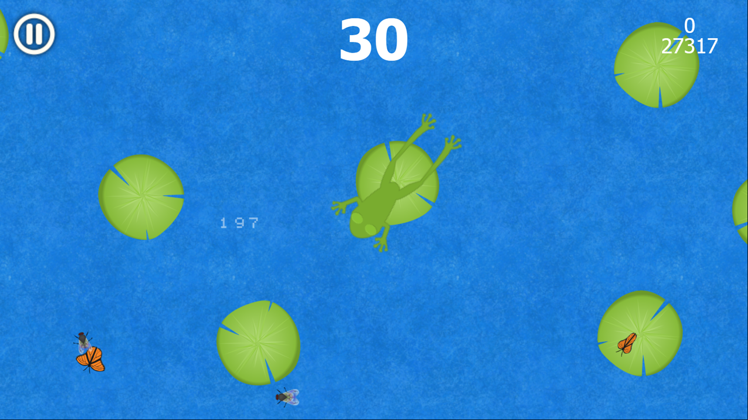 Treze Frog Game Reposition Screenshot.