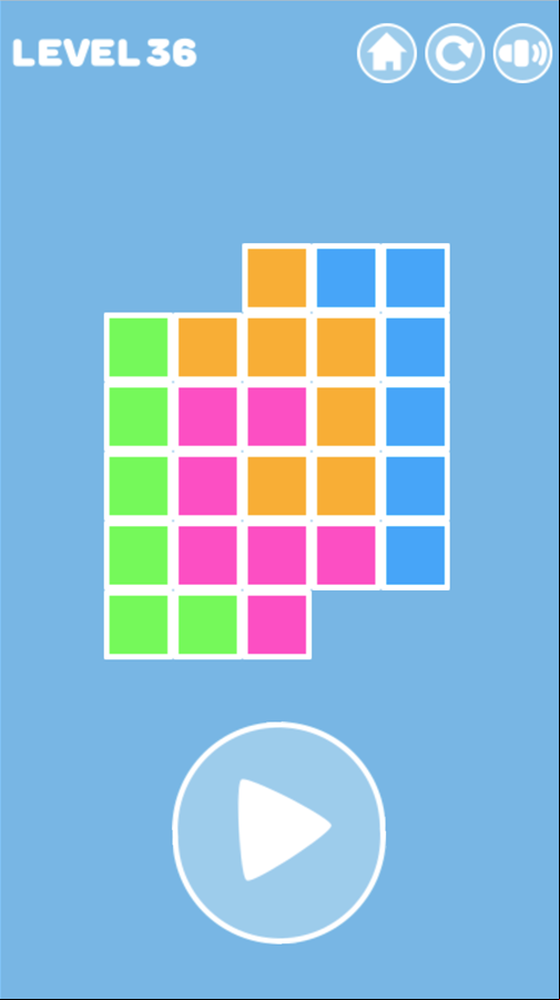 Tricky Shapes Game Complete Screenshot.