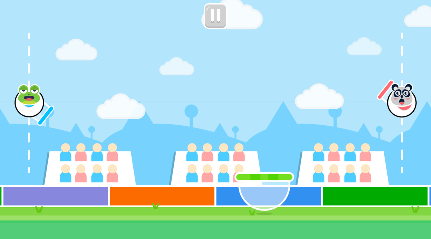 Tube Game Start Screenshot.