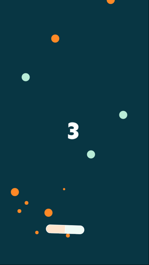 Two Colors Catcher Game Play Screenshot.