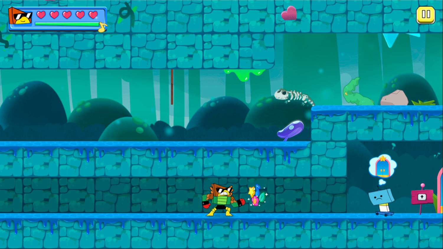 UniKitty Save the Kingdom Hawkodile Screenshot.