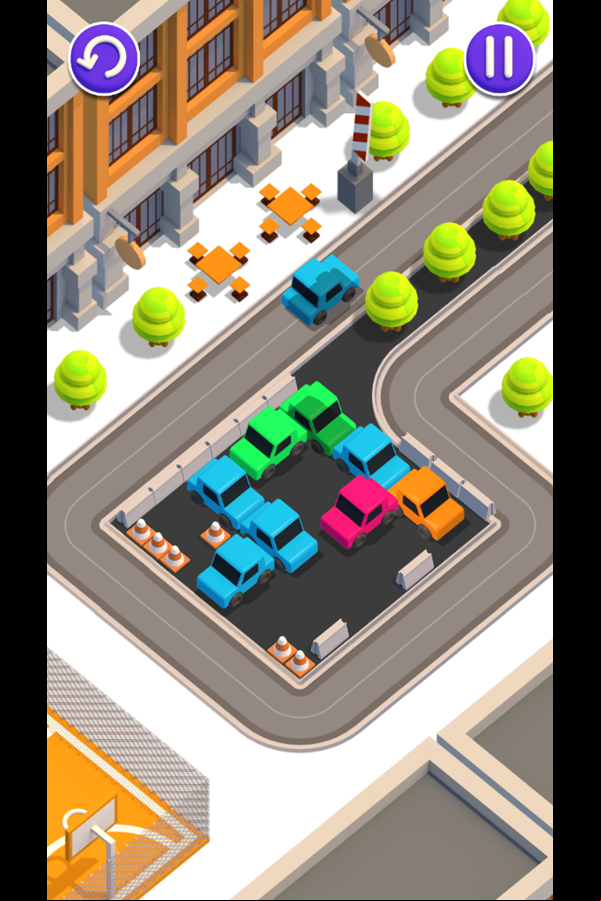 Unpark Jam Game Screenshot.