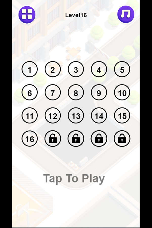 Unpark Jam Game Levels.
