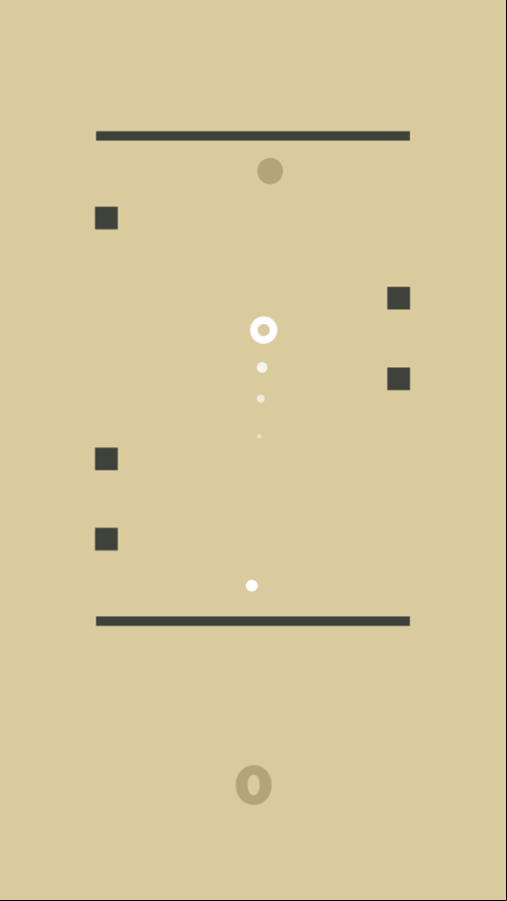 Unstable Squares Game Start Screenshot.