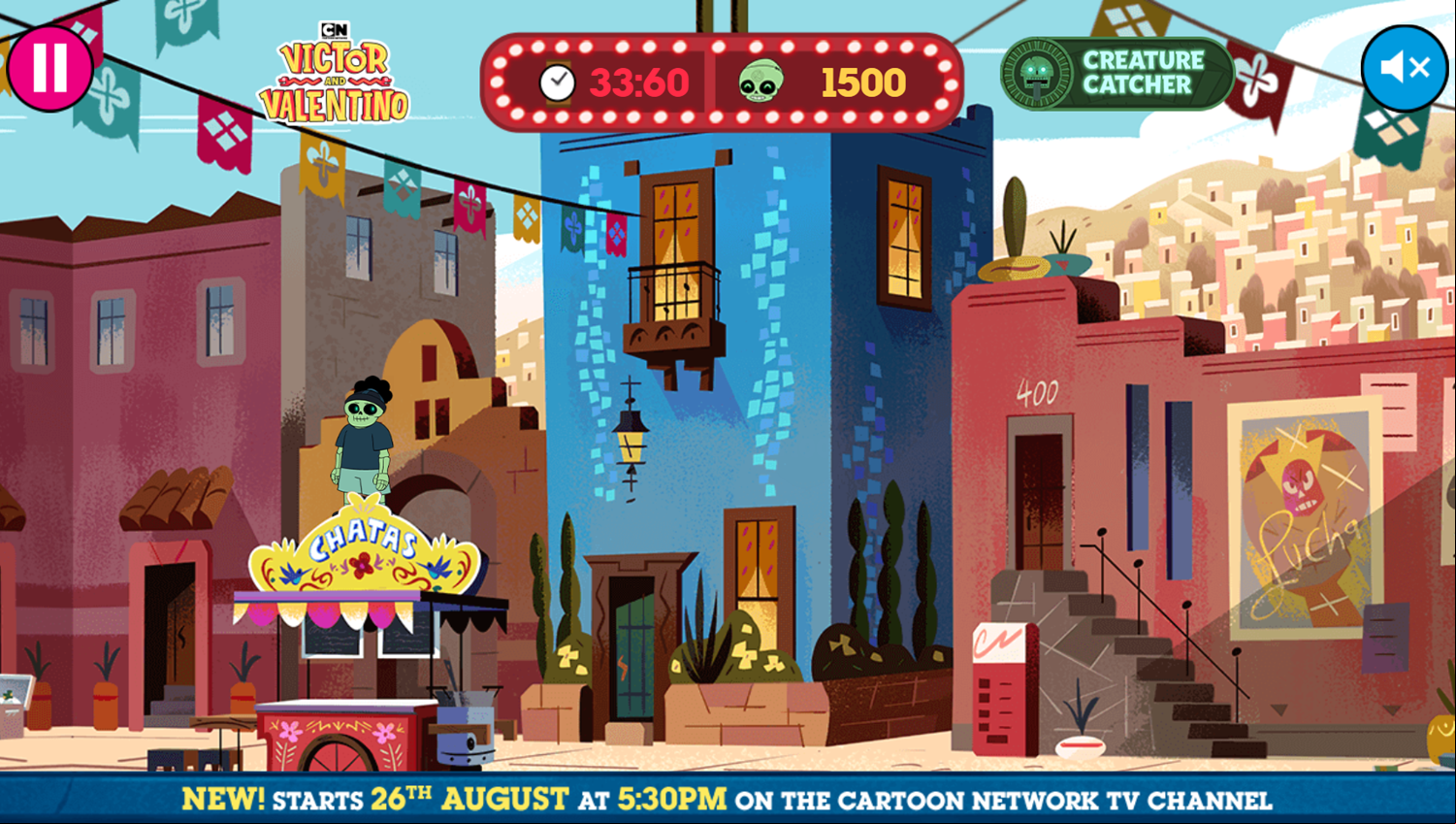 Victor and Valentino Mission to Monte Macabre Case Game Creature Catcher Gameplay Screenshot.