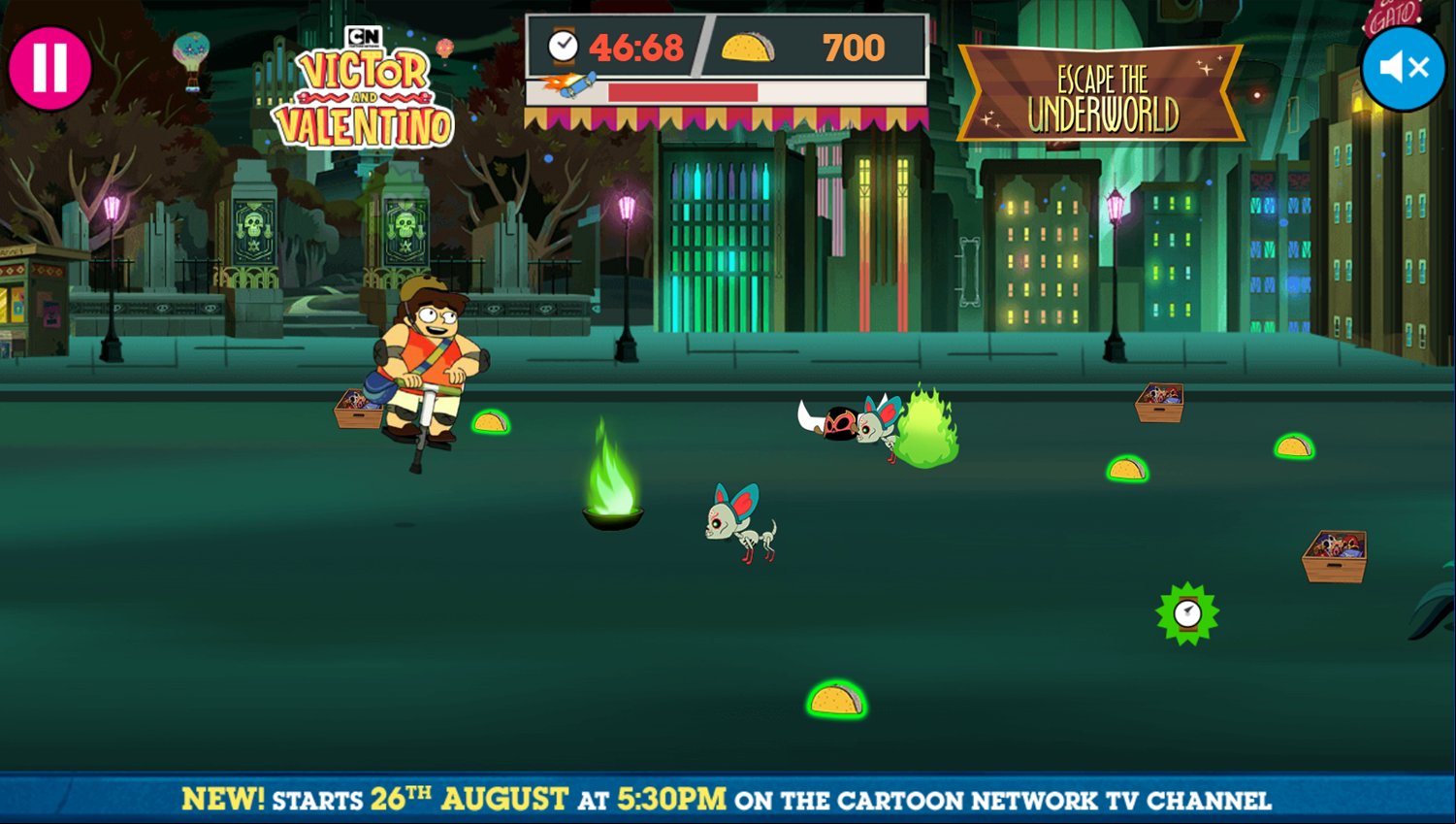 Victor and Valentino Mission to Monte Macabre Case Game Escape The Underworld Gameplay Screenshot.