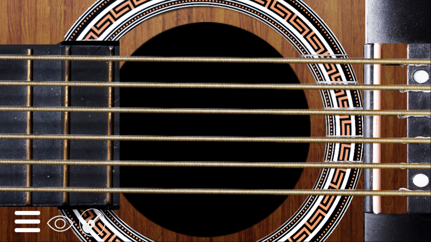 Virtual Guitar Simulator Game Remove Guides Screenshot.