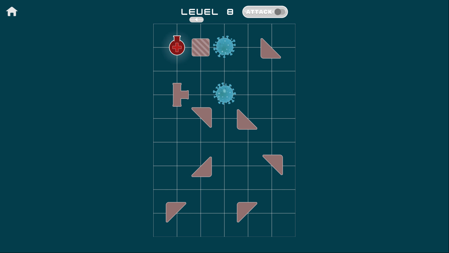 Virus Cleaner Game Next Level Screenshot.