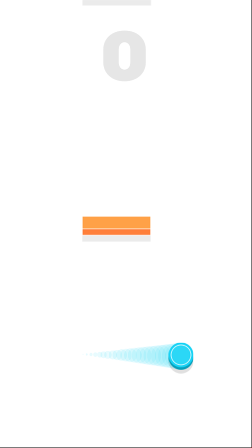 Wave Run Game Start Screenshot.