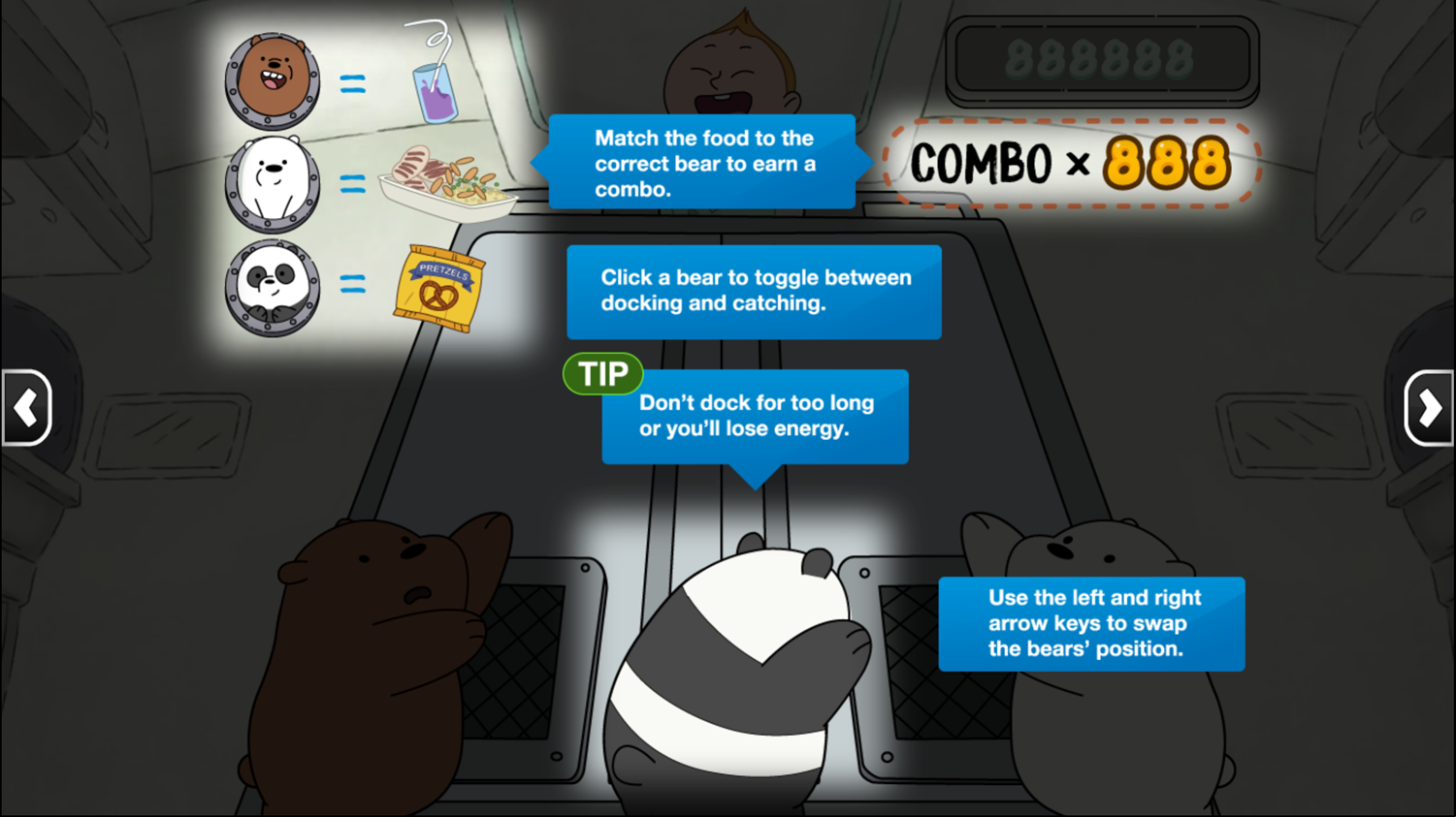 We Bare Bears Baby Bear Bonanza Combo Screenshot.