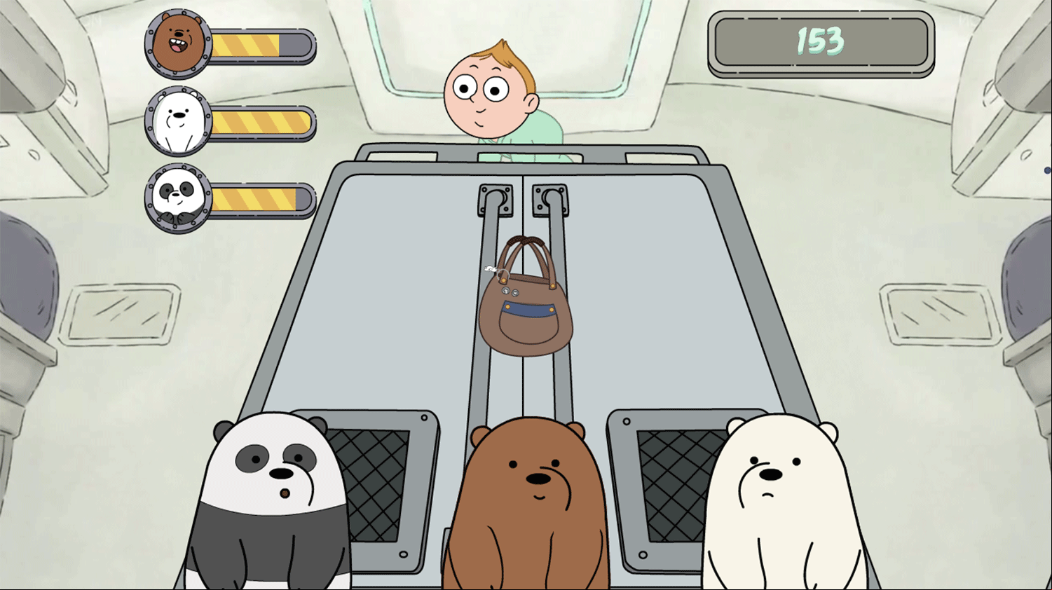 We Bare Bears Baby Bear Bonanza Game Screenshot.
