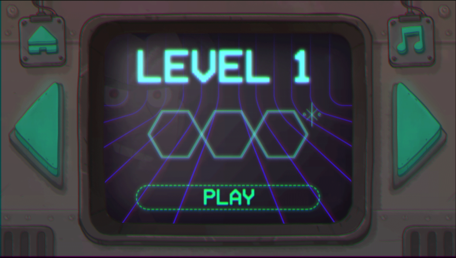 We Bare Bears Polar Force Level Select Screenshot.