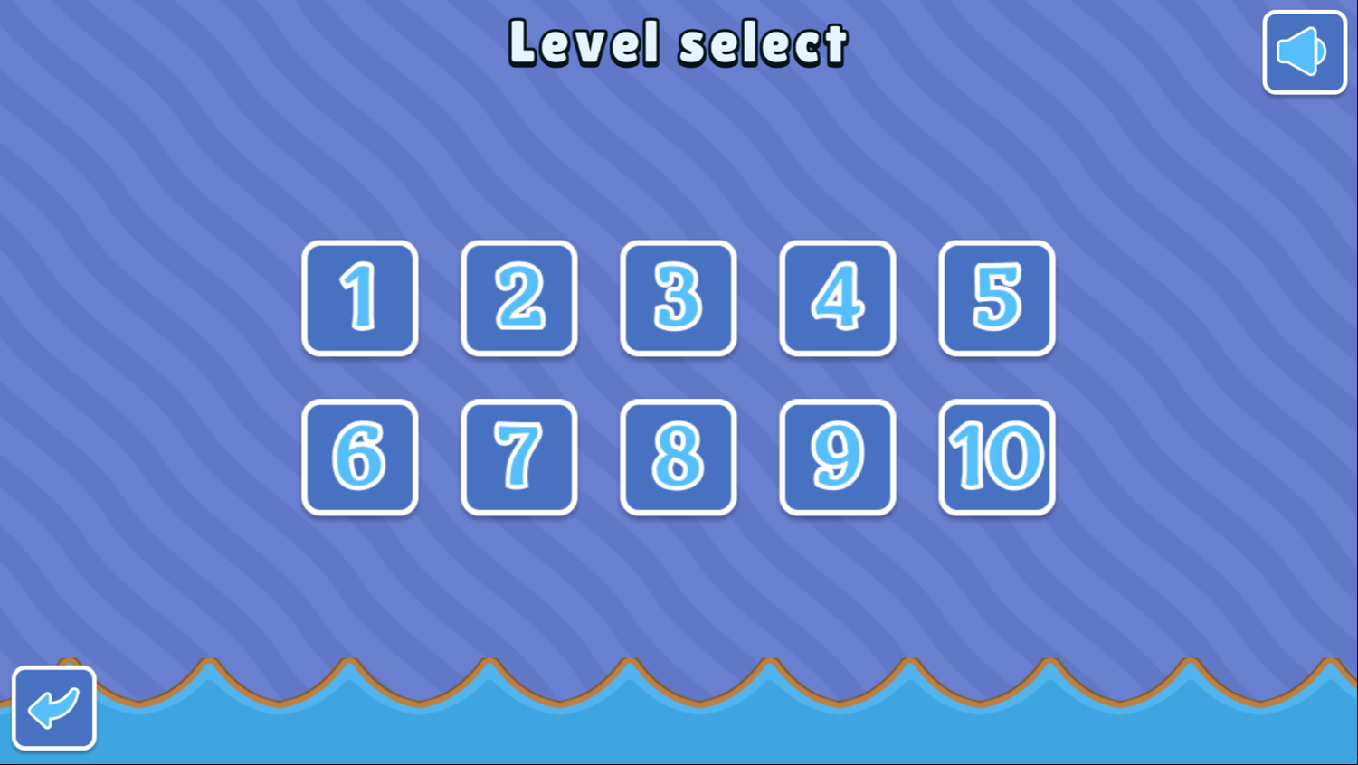 What Is The Shadow Game Level Select Screen Screenshot.