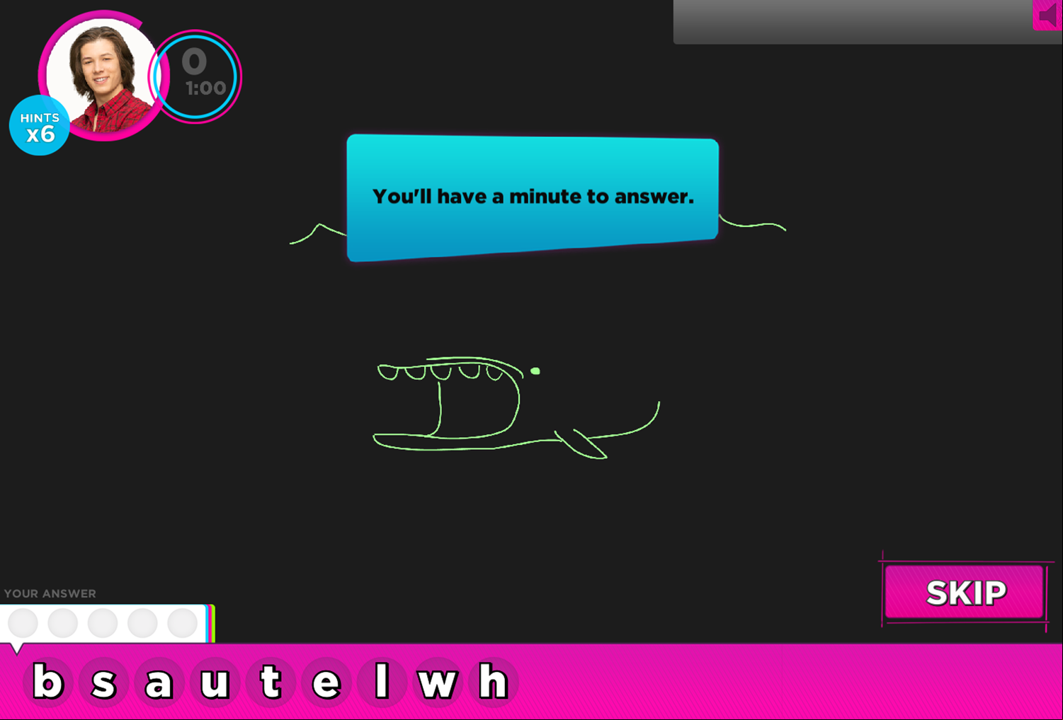 Win Lose or Draw Game Time Limit Screenshot.