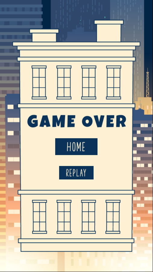 Window Memory Game Over Screenshot.
