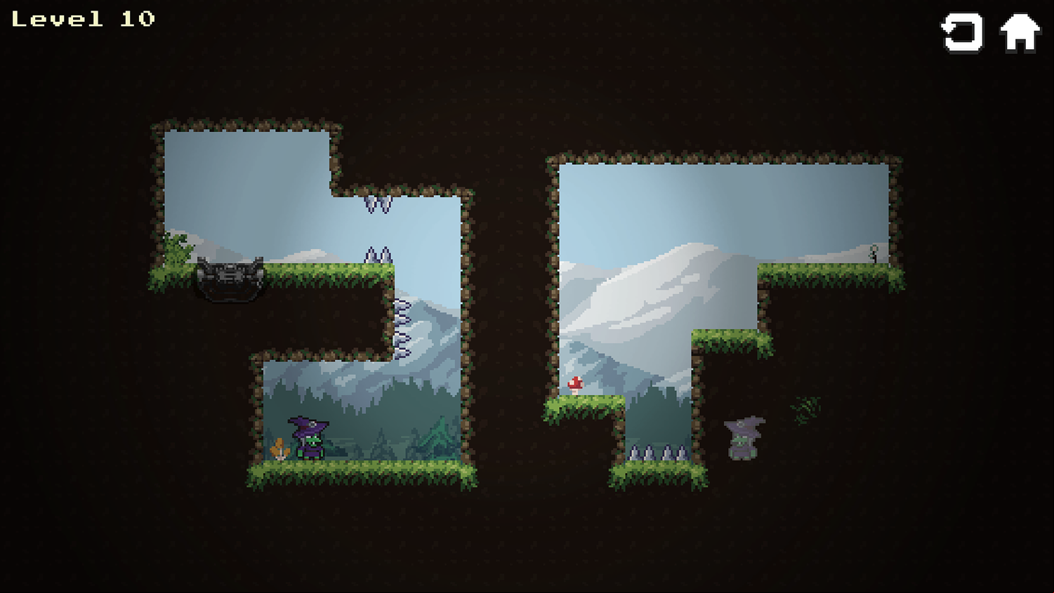 Witch Mirror Game Screenshot.