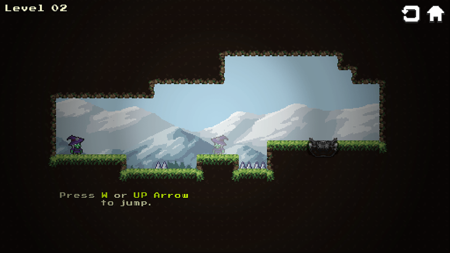 Witch Mirror Game How to Jump Screenshot.