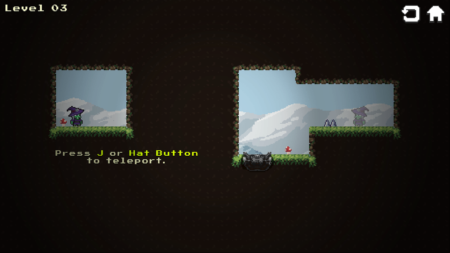 Witch Mirror Game How to Teleport Screenshot.