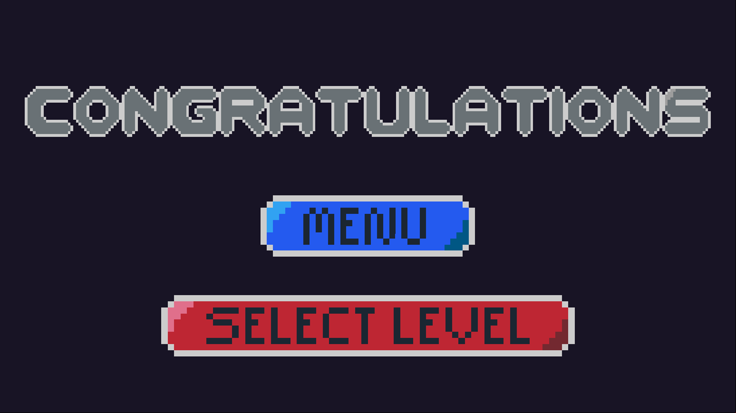 Witch's Escape Game Complete Screen Screenshot.